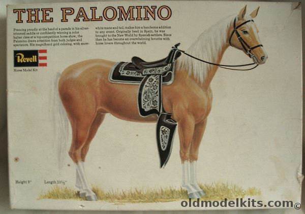 Revell 1/8 The Palomino Horse, H962 plastic model kit